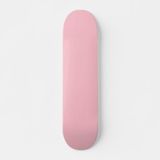 Lichtroze Effen Kleur Meisjesachtige Pastel Skateboard