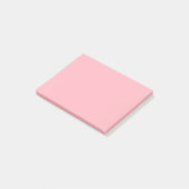 Lichtroze Effen Kleur Post-it® Notes (Schuin)