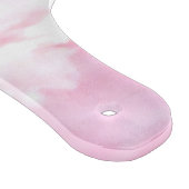 Lichtroze elegante wolken decor snijplank (Hoek)