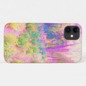 Lichtroze en koraaltuin Case-Mate iPhone case (Achterkant (horizontaal))