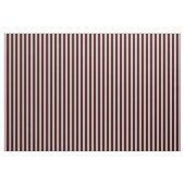 Lichtroze en zwart verticaal gestreept stof (Fat Quarter)