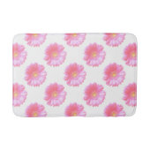 Lichtroze gerbera daisy badmat (Voorkant)