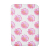 Lichtroze gerbera daisy badmat (Voorkant Verticaal)