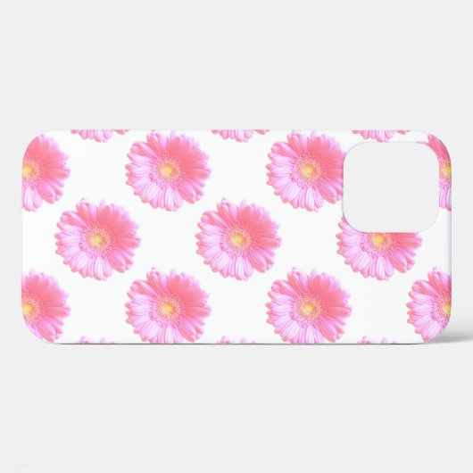 Lichtroze gerbera daisy Case-Mate iPhone case (Achterkant (horizontaal))
