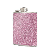 lichtroze glans gister heupfles (Links)