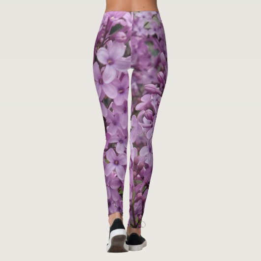 Lichtroze Leggings (Achterkant)
