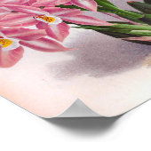  lichtroze orchideeën Crispum Fastuosum Poster (Hoek)