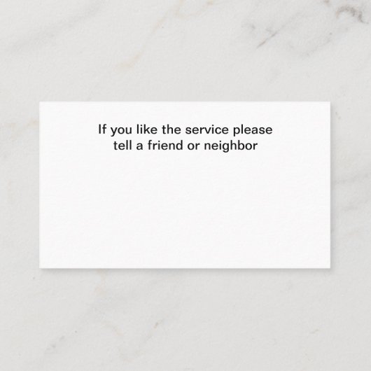 Lichtroze Paarse moderne huis schoonmaakster Visitekaartje (Achterkant)