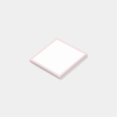 Lichtroze rand Postit notities Post-it® Notes (Schuin)