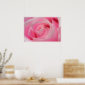 Lichtroze Roos 01 Poster (Keuken)
