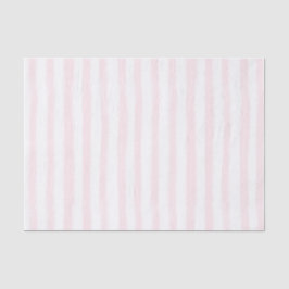 Lichtroze strepen tissue papier