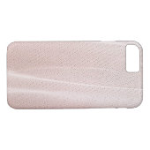 lichtroze tulle stof Case-Mate iPhone case (Achterkant (Horizontaal))