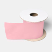 Lichtroze vaste kleur lint (Spoel)