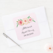 Lichtroze Vrijgezellenfeest Favor Tag (Envelop)