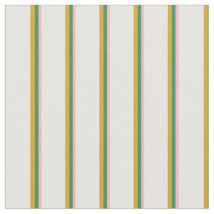 Lichtroze, Zee groen, Goldenrode en Mint Cream Stof