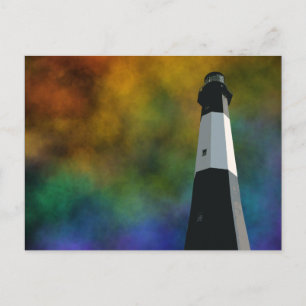 lichtstation van tybee briefkaart