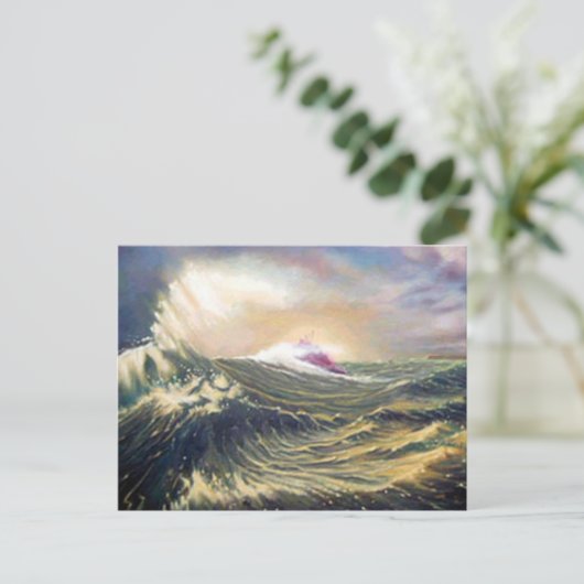 Lichtstraal Briefkaart (Staand voorkant)