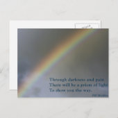 Lichtstraal Briefkaart (Voorkant / Achterkant)