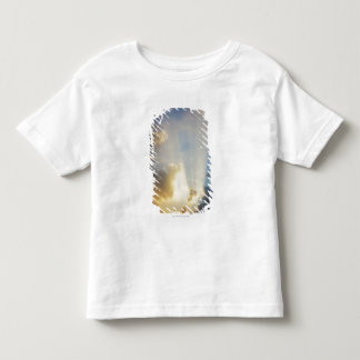 Lichtstraal door de wolken kinder shirts