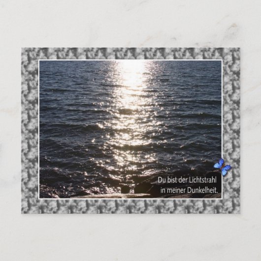 Lichtstrahl Briefkaart (Voorkant)