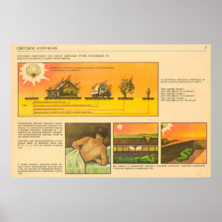 lichtstraling poster