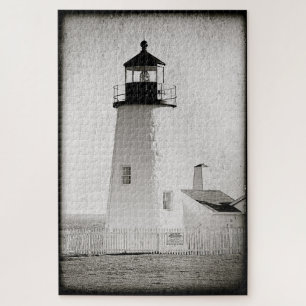 Lichttoren kust van Maine Pemaquid Point - Groot Legpuzzel