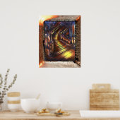 Lichttrappen Poster (Keuken)