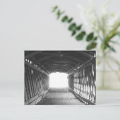 Lichttunnel Briefkaart (Staand voorkant)