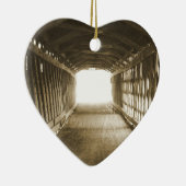 Lichttunnel Keramisch Ornament (Rechts)