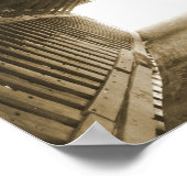 Lichttunnel Poster (Hoek)