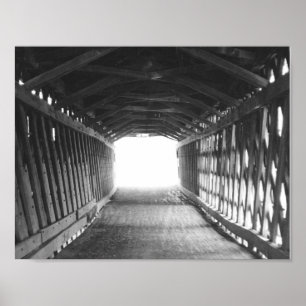 Lichttunnel Poster