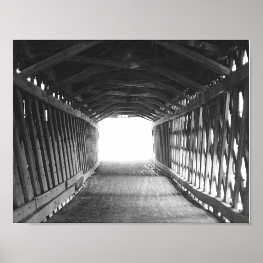 Lichttunnel Poster (Voorkant)