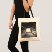 Lichttunnel Tote Bag (Voorkant (product))