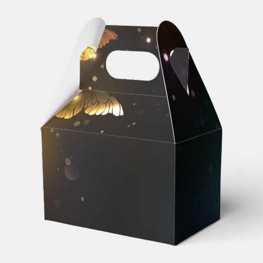 Lichtvlinder en nachtvlinder bedankdoosjes (Voorkant Zijde)