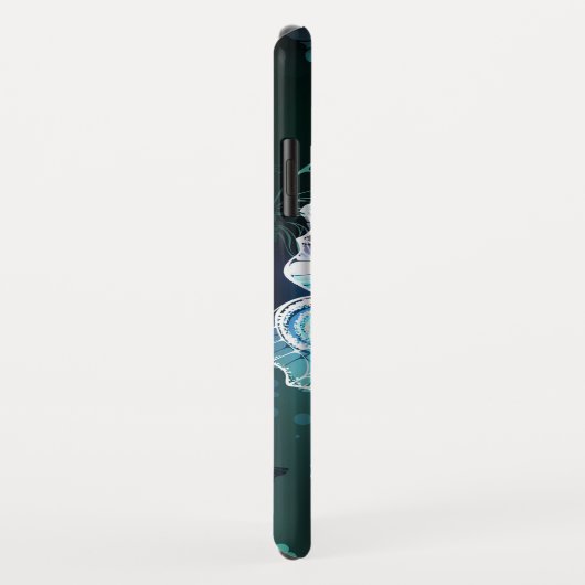 Lichtvlinder en nachtvlinder Case-Mate iPhone case (Achterkant/rechts)