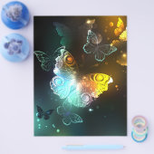 Lichtvlinder en nachtvlinder flyer (Enkel)