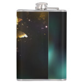 Lichtvlinder en nachtvlinder heupfles (Achterkant)