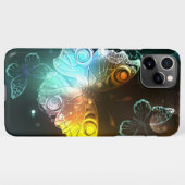 Lichtvlinder en nachtvlinder iPhone hoesje (Achterkant horizontaal)
