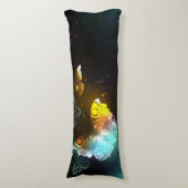 Lichtvlinder en nachtvlinder lichaamskussen (Voorkant Verticaal)