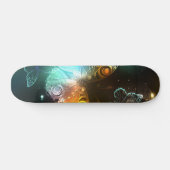 Lichtvlinder en nachtvlinder skateboard (Horizontaal)