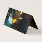 Lichtvlinder en nachtvlinder visitekaartjes (Achterkant)