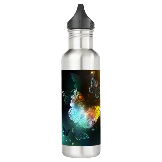 Lichtvlinder en nachtvlinder waterfles (Links)