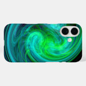 LICHTVORTEX, levendig blauw Case-Mate iPhone Case (Achterkant (horizontaal))