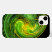LICHTVORTEX, levendig groen Case-Mate iPhone Case (Achterkant (horizontaal))