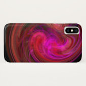LICHTVORTEX, levendig rood Case-Mate iPhone Case (Achterkant (horizontaal))