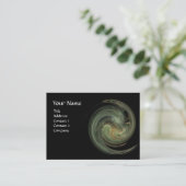 LICHTVORTEX, levendig zwart grijs Visitekaartje (Staand voorkant)