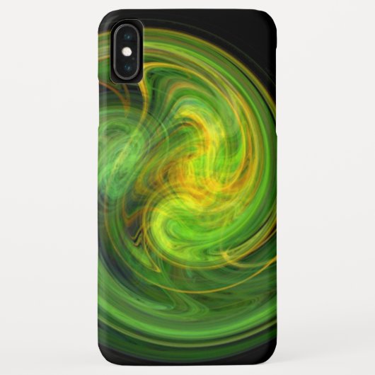 LICHTVORTEX, levendige, gele Abstracte Zwervels Case-Mate iPhone Case (Achterkant)