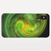LICHTVORTEX, levendige, gele Abstracte Zwervels Case-Mate iPhone Case (Achterkant (horizontaal))