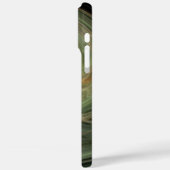 LICHTVORTEX / Oranje grijs Abstract Case-Mate iPhone Case (Achterkant / Links)