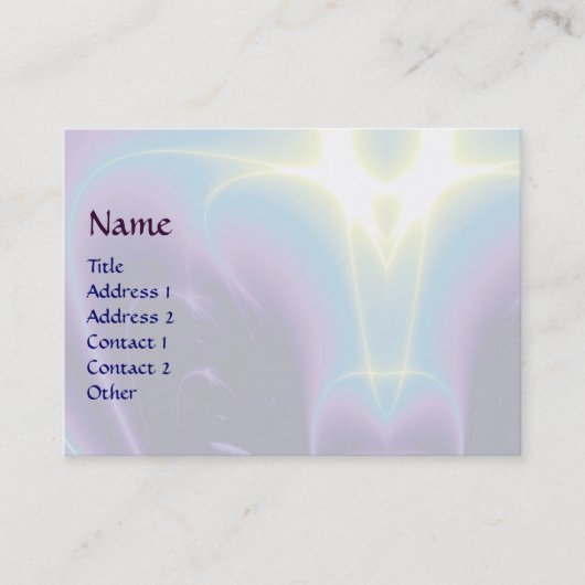 LICHTWAVES VISITEKAARTJE (Voorkant)